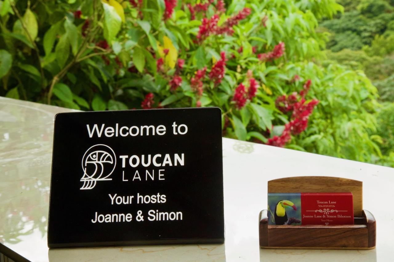 Toucan Lane Hotel And Restaurant Nuevo Arenal Exterior foto